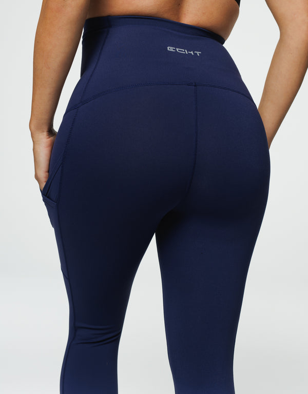 Comfy Maternity Leggings Navy Blue