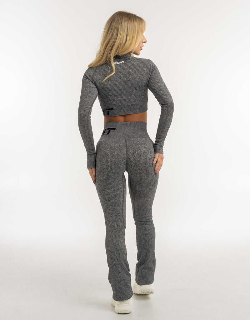 Arise Comfort Flare Leggings Charcoal