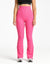 Flare Ribbed Leggings V2 - Pink