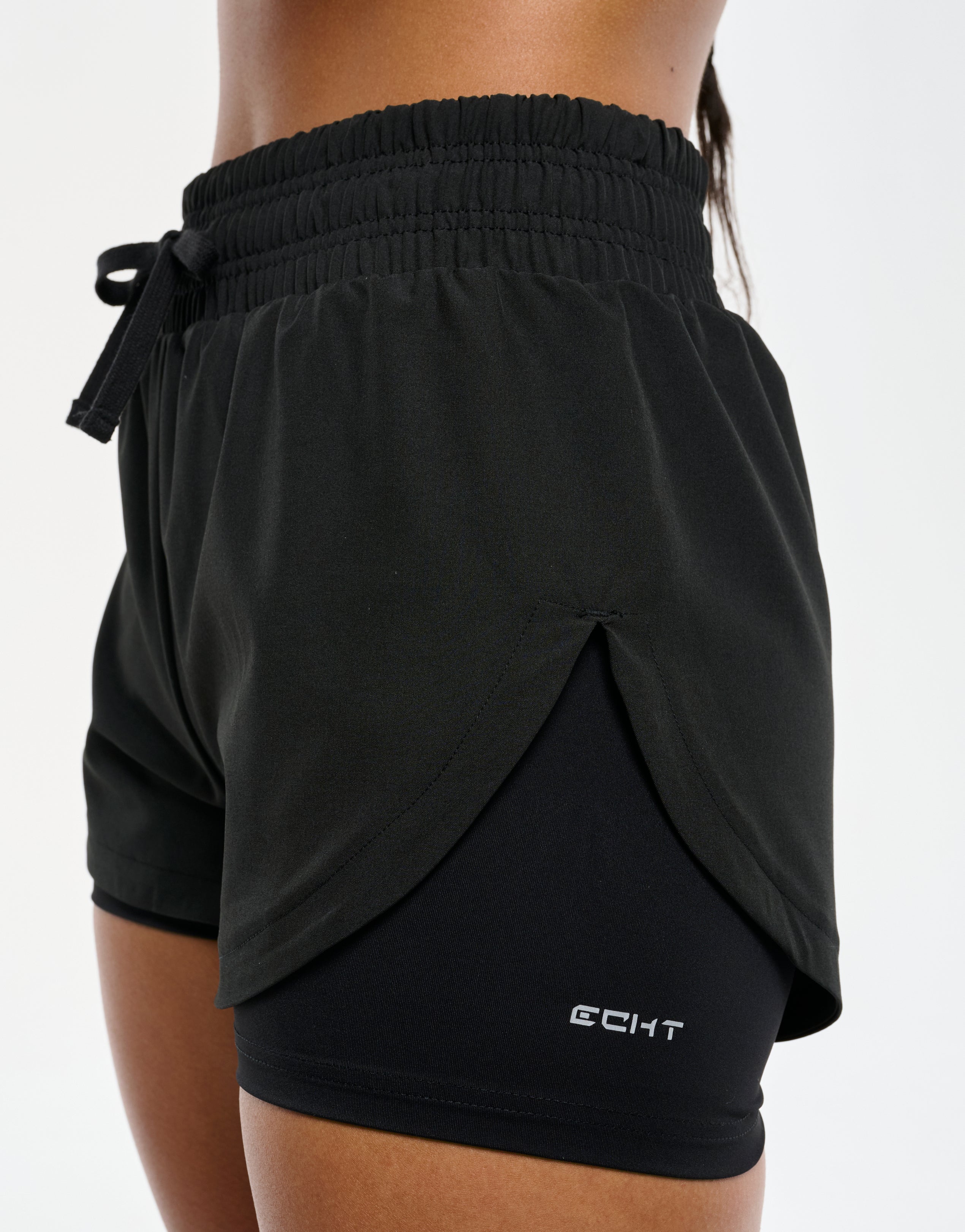 Freedom Running Shorts in Black | Dual-Layer Design for Ultimate ...