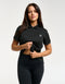 Flow Short-Sleeve Polo - Black