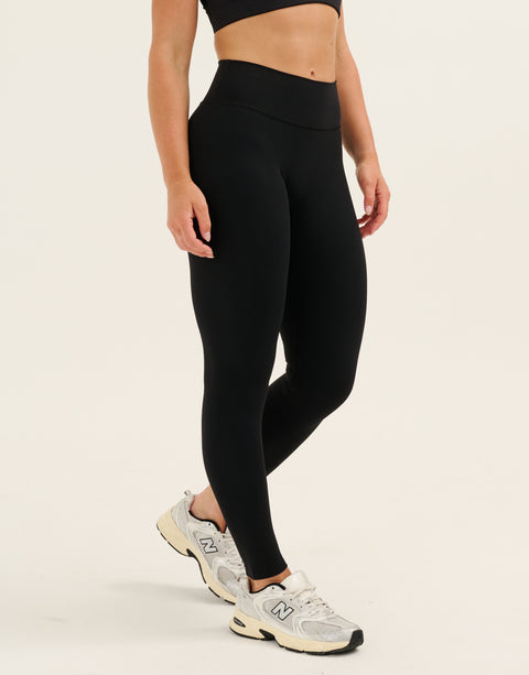 Lycra® Invisible Scrunch Leggings - Black