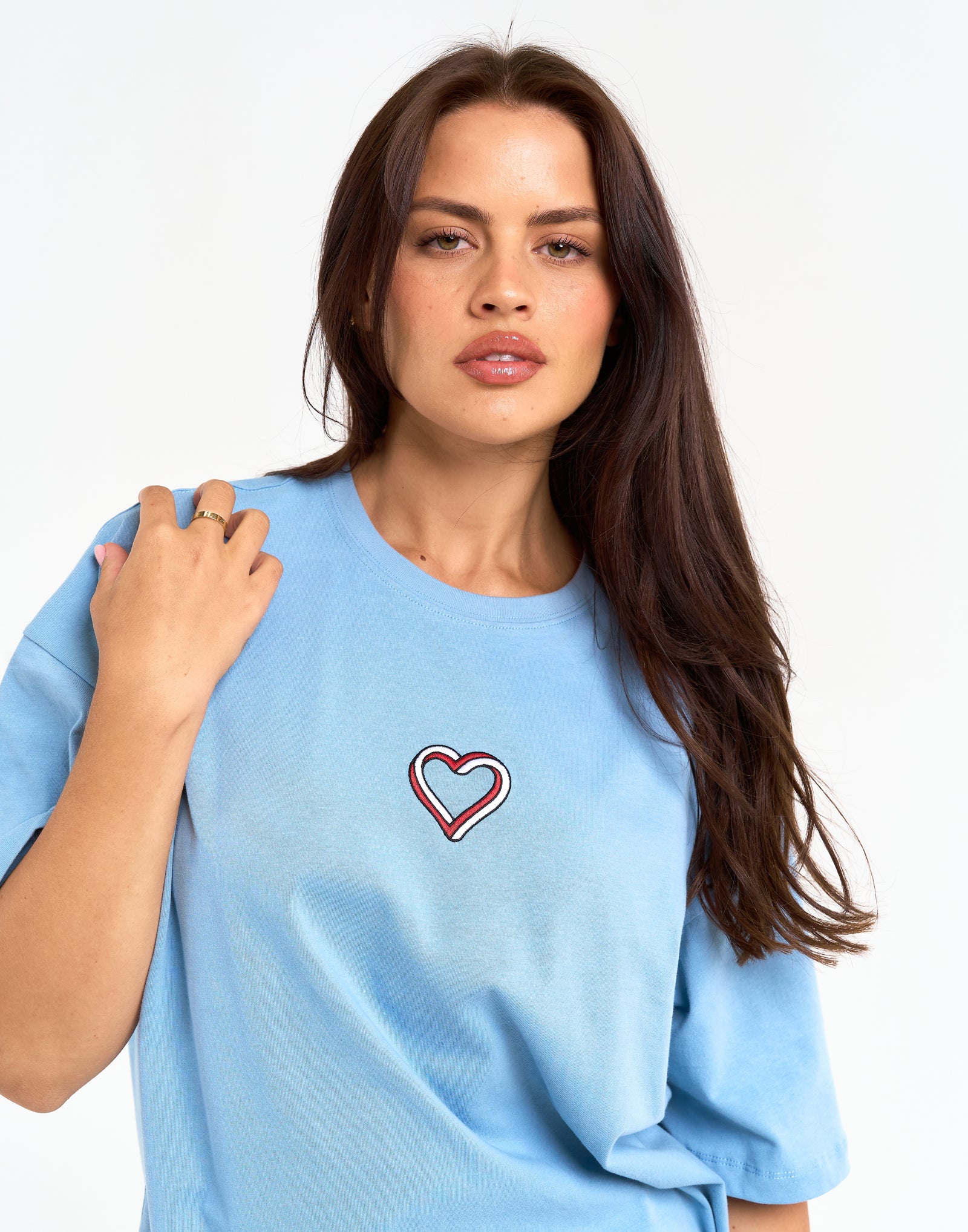 Love Oversize Tee - Blue