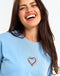 Love Oversize Tee - Blue