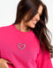 Love Oversize Tee - Pink