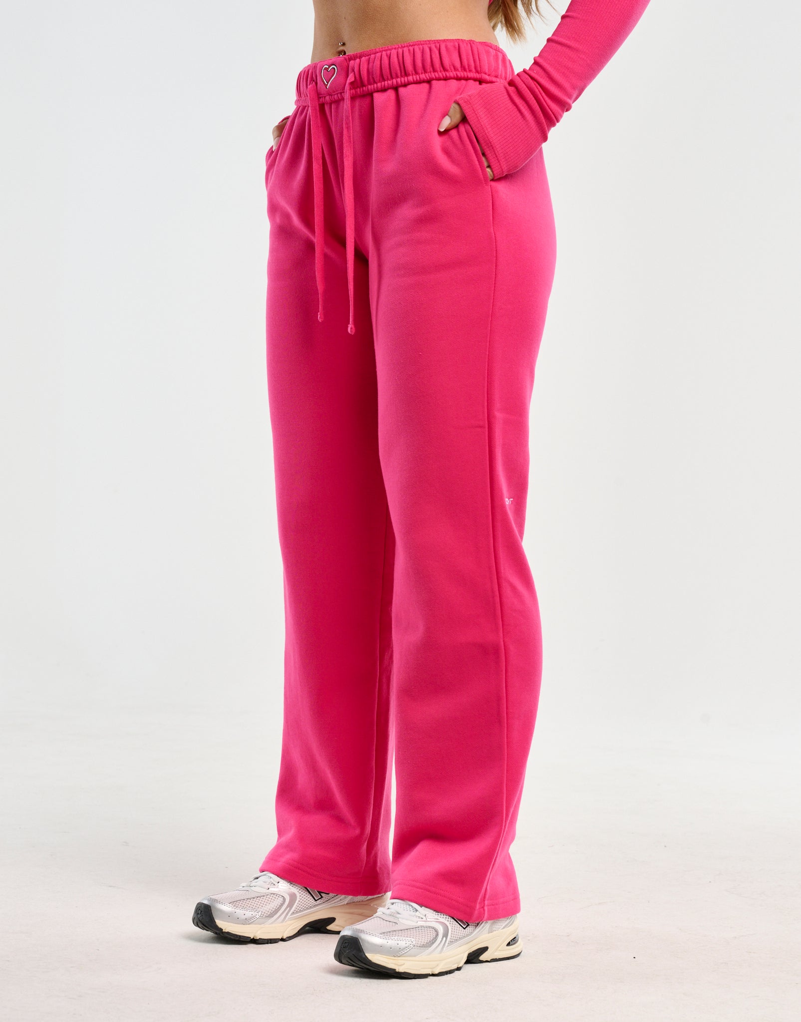 Love Sweatpants Bright Pink