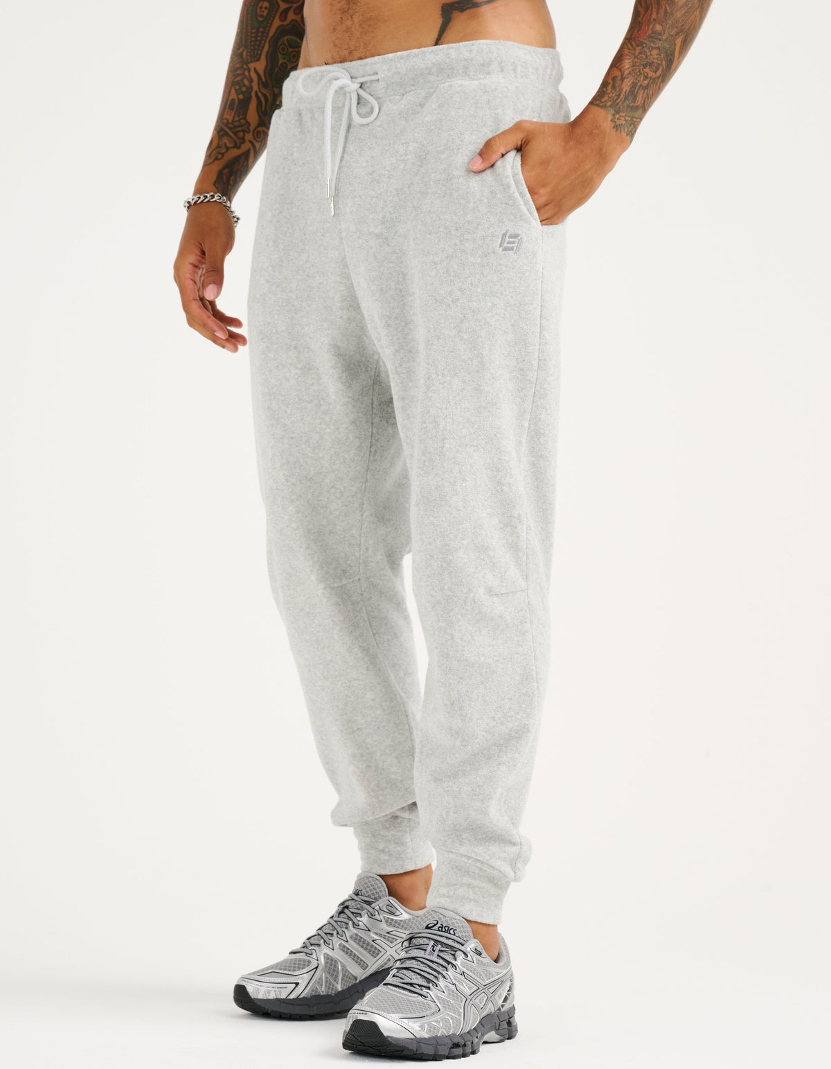 Terry Jogger - Grey Marle
