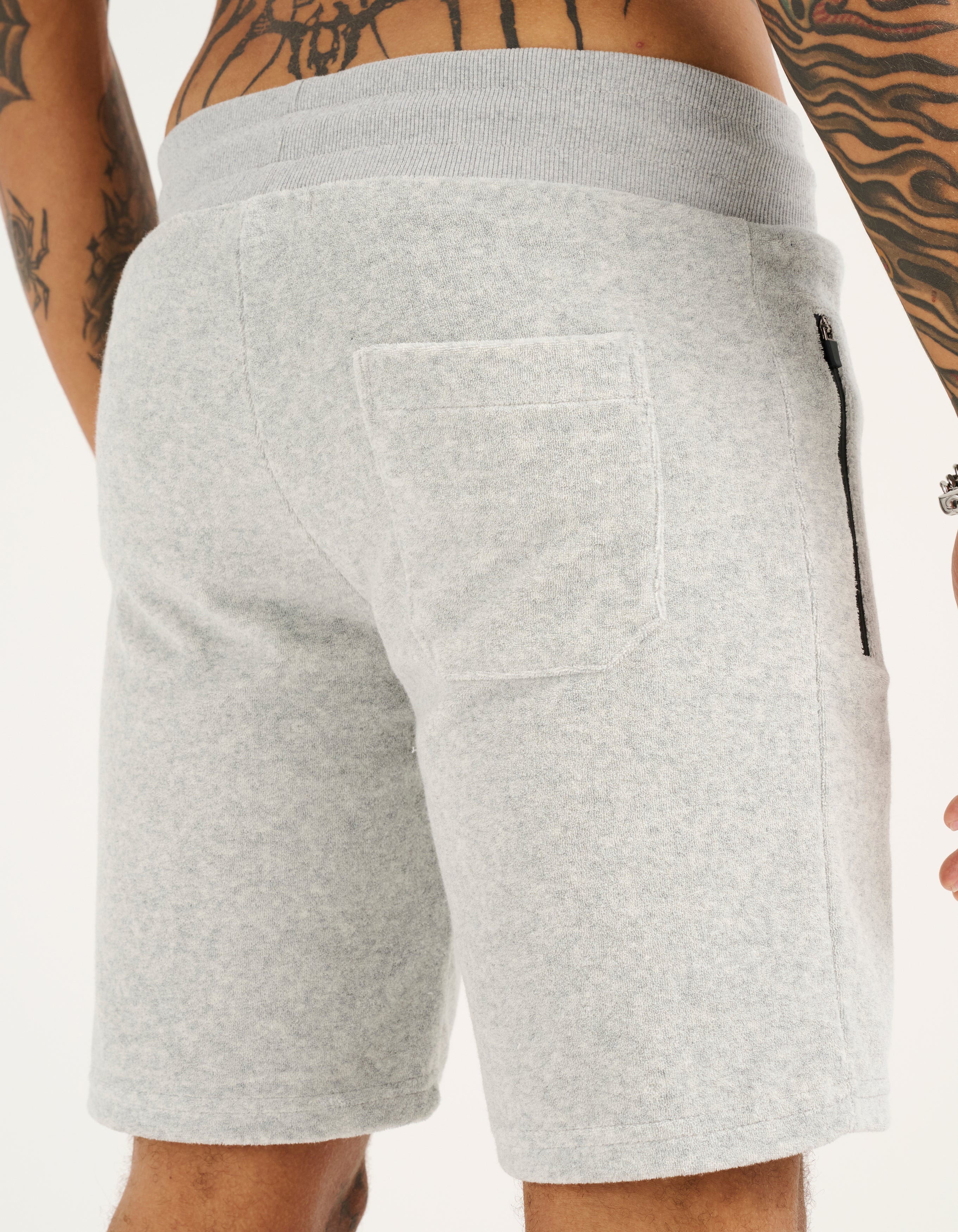Terry Shorts - Grey Marle