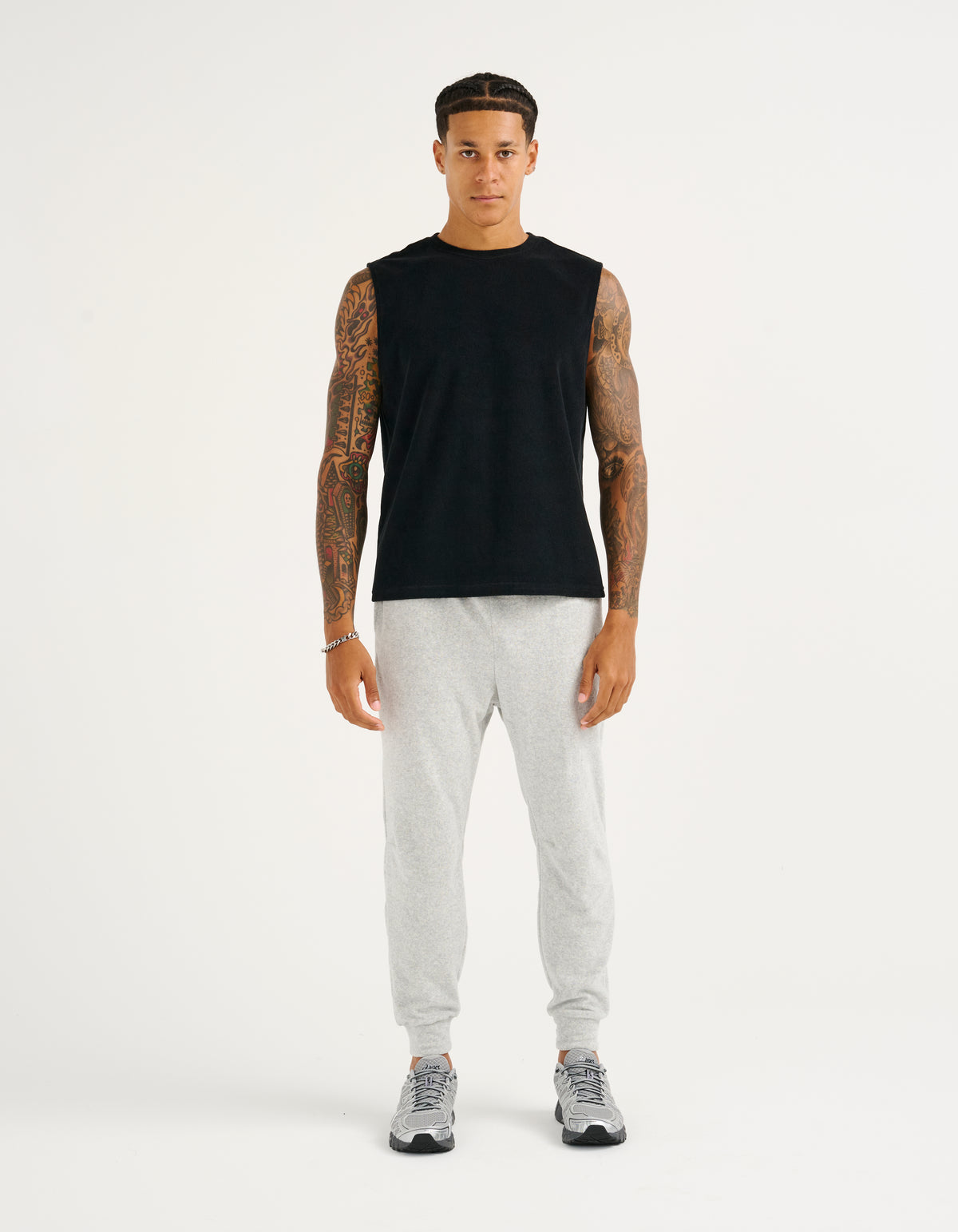 Terry Singlet - Black