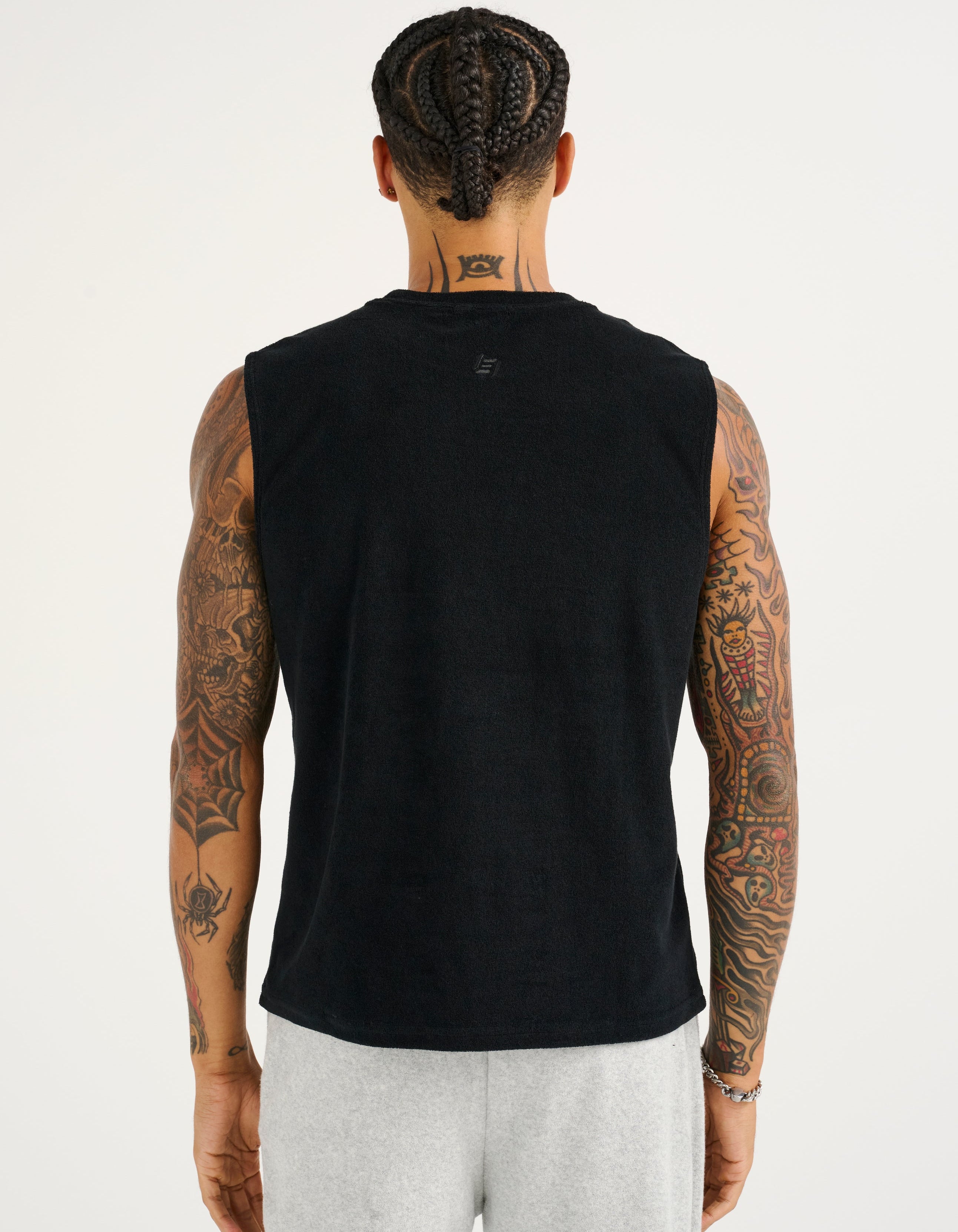 Terry Singlet - Black