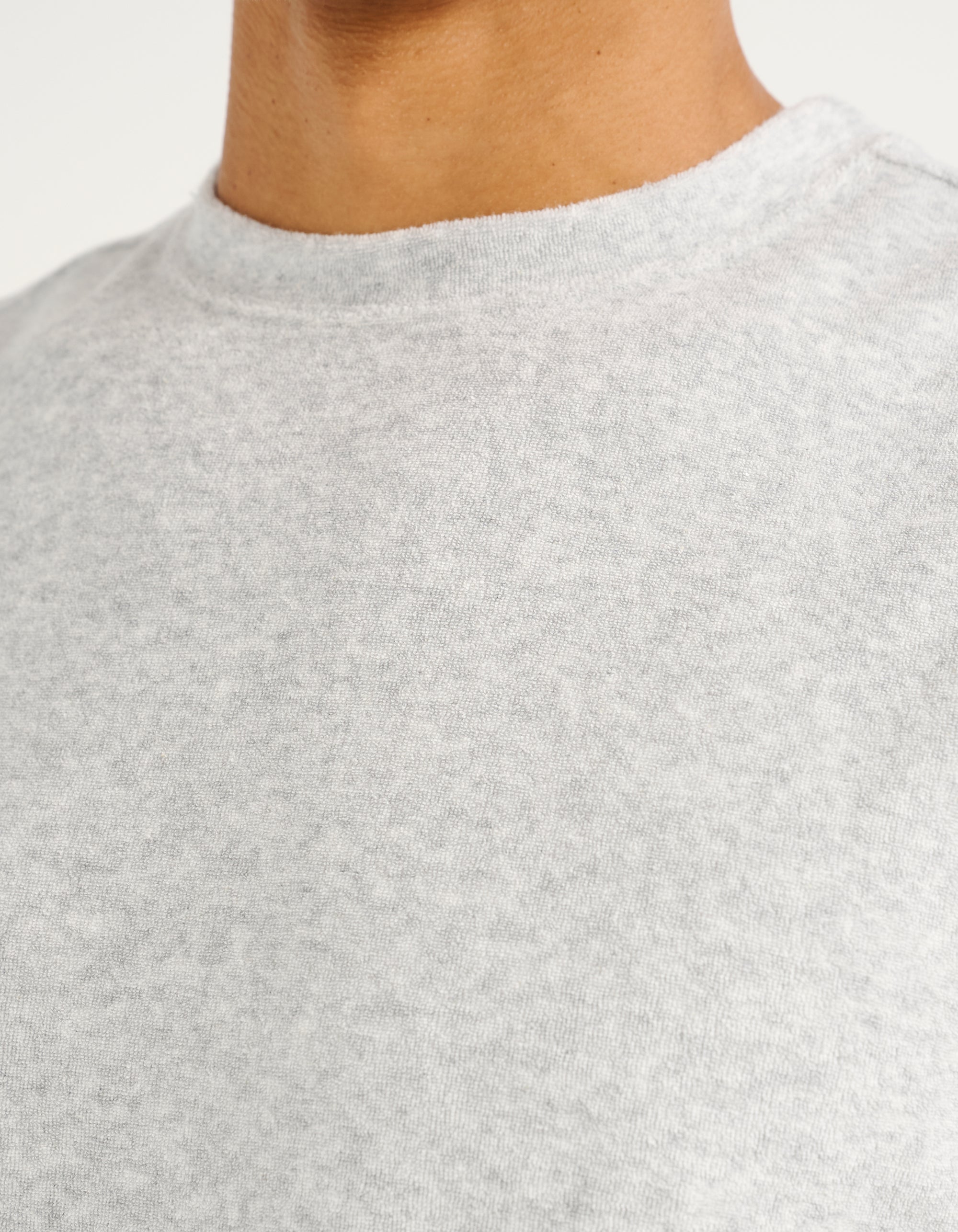 Terry Singlet - Grey Marle