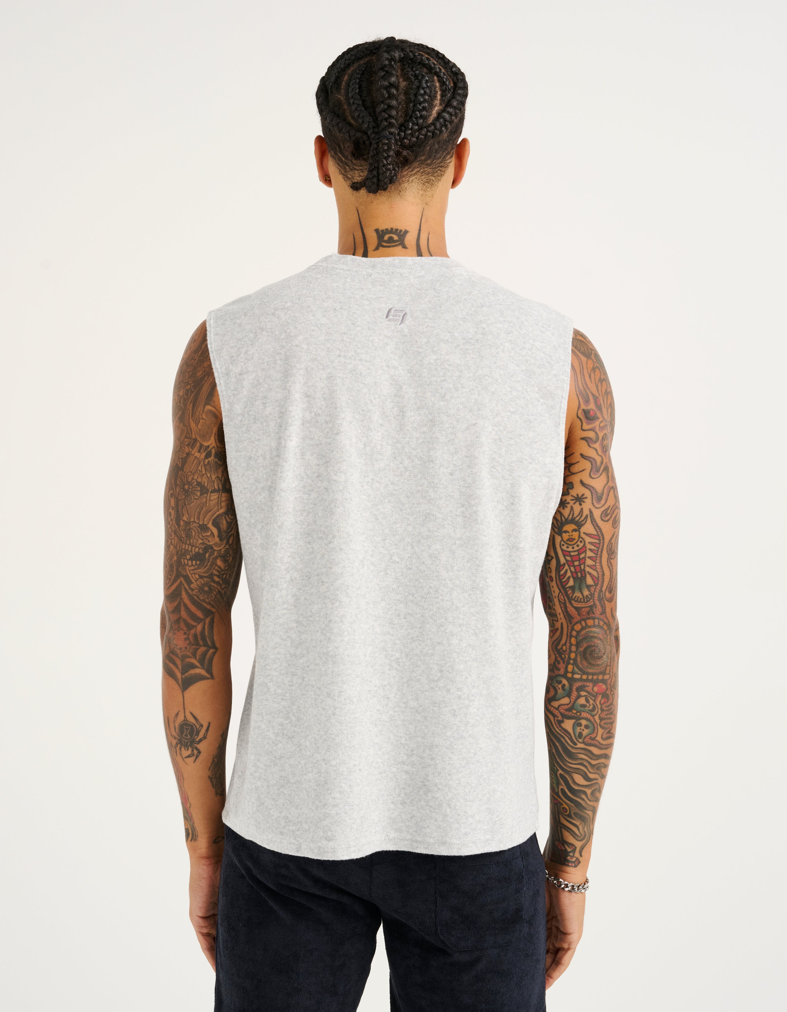 Terry Singlet - Grey Marle