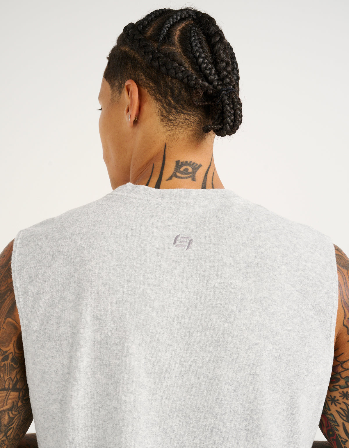 Terry Singlet - Grey Marle