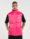 Echt Dart Puffer Vest - Pink