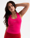 Echt Midriff Singlet - Pink