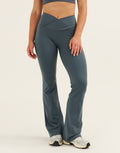Nova Lycra® Flare Leggings - Storm Grey