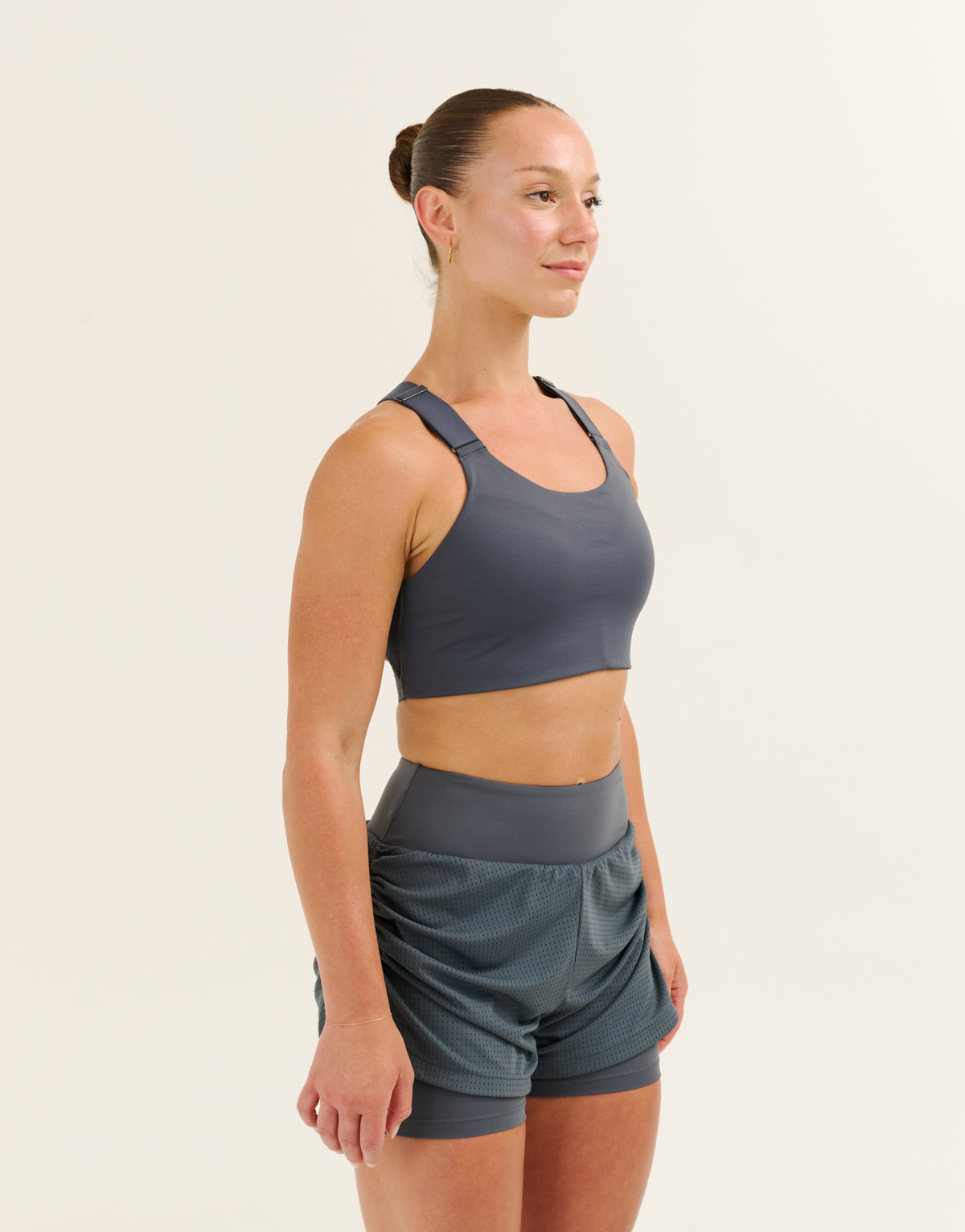 Nova Lycra® High Support Bra - Storm Grey