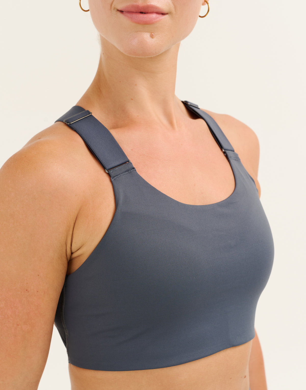 Nova Lycra® High Support Bra - Storm Grey
