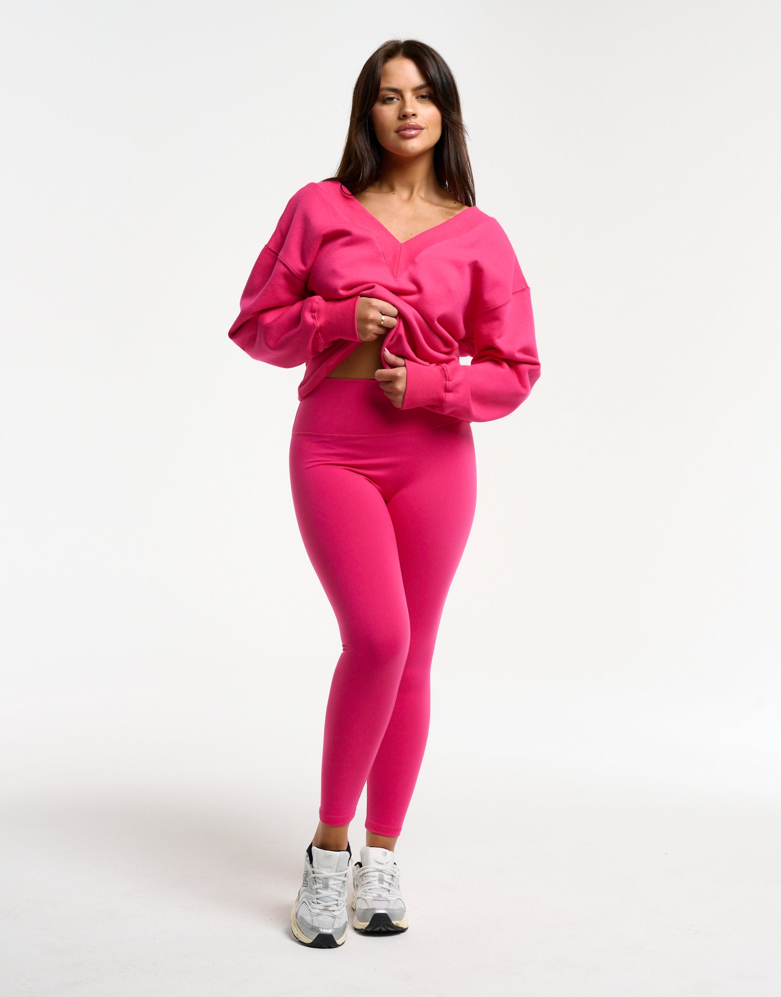 ZenLayer Pullover - Bright Pink