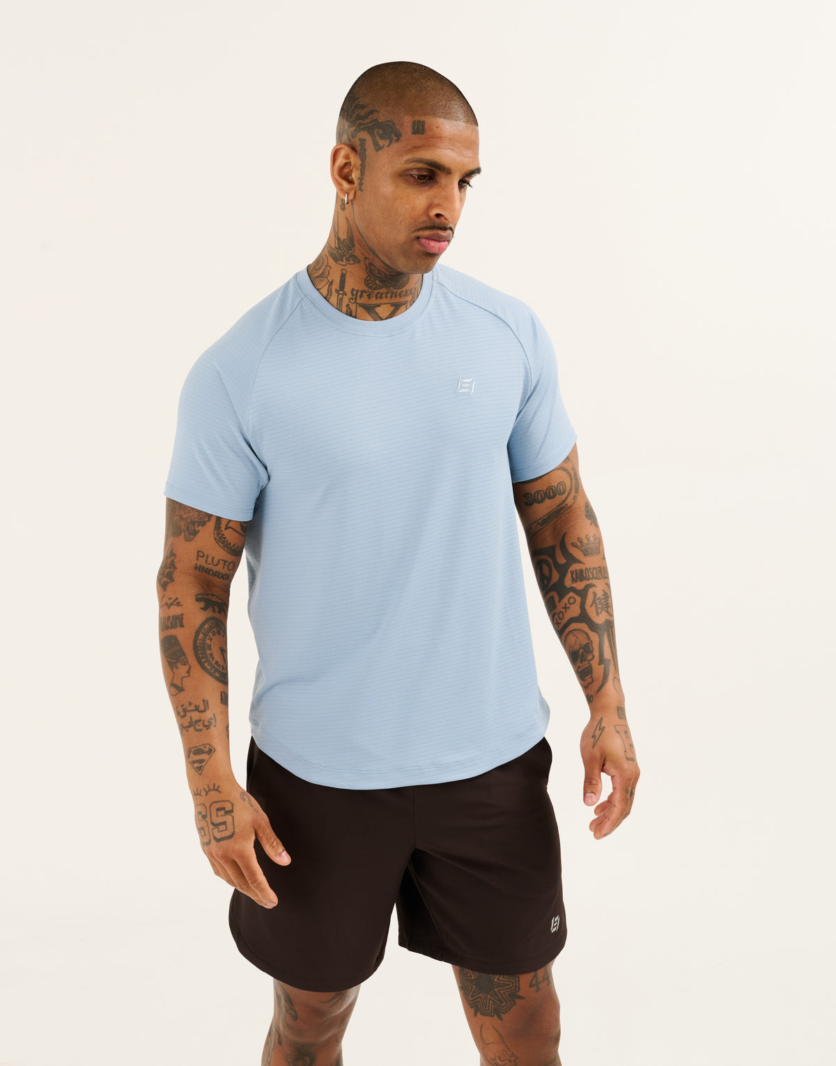 Performance Tee 28" - Dusty Blue