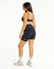 Air High Waisted Pocket Shorts 6" - Black