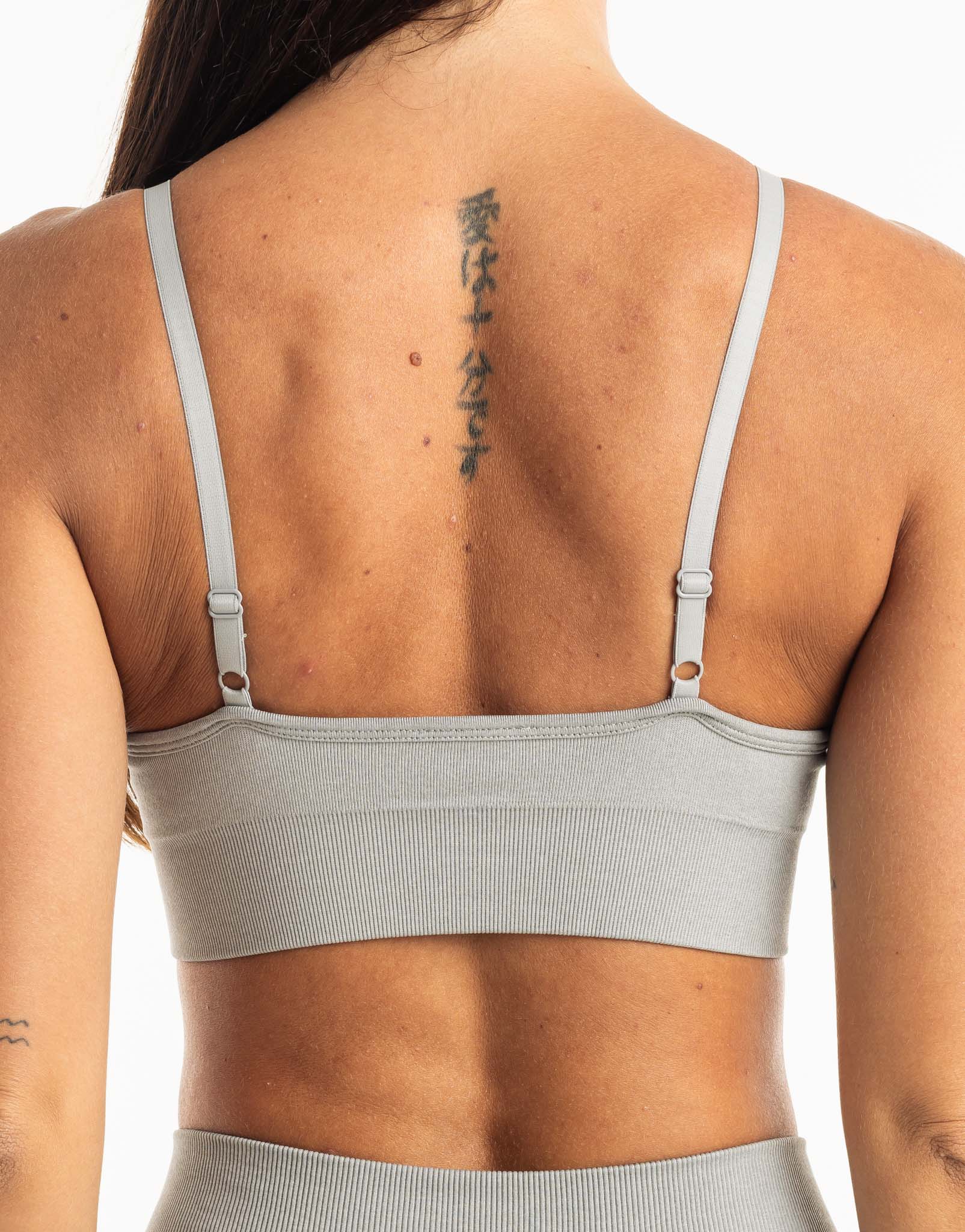 Supreme Seamless Sports Bra - Ash Grey