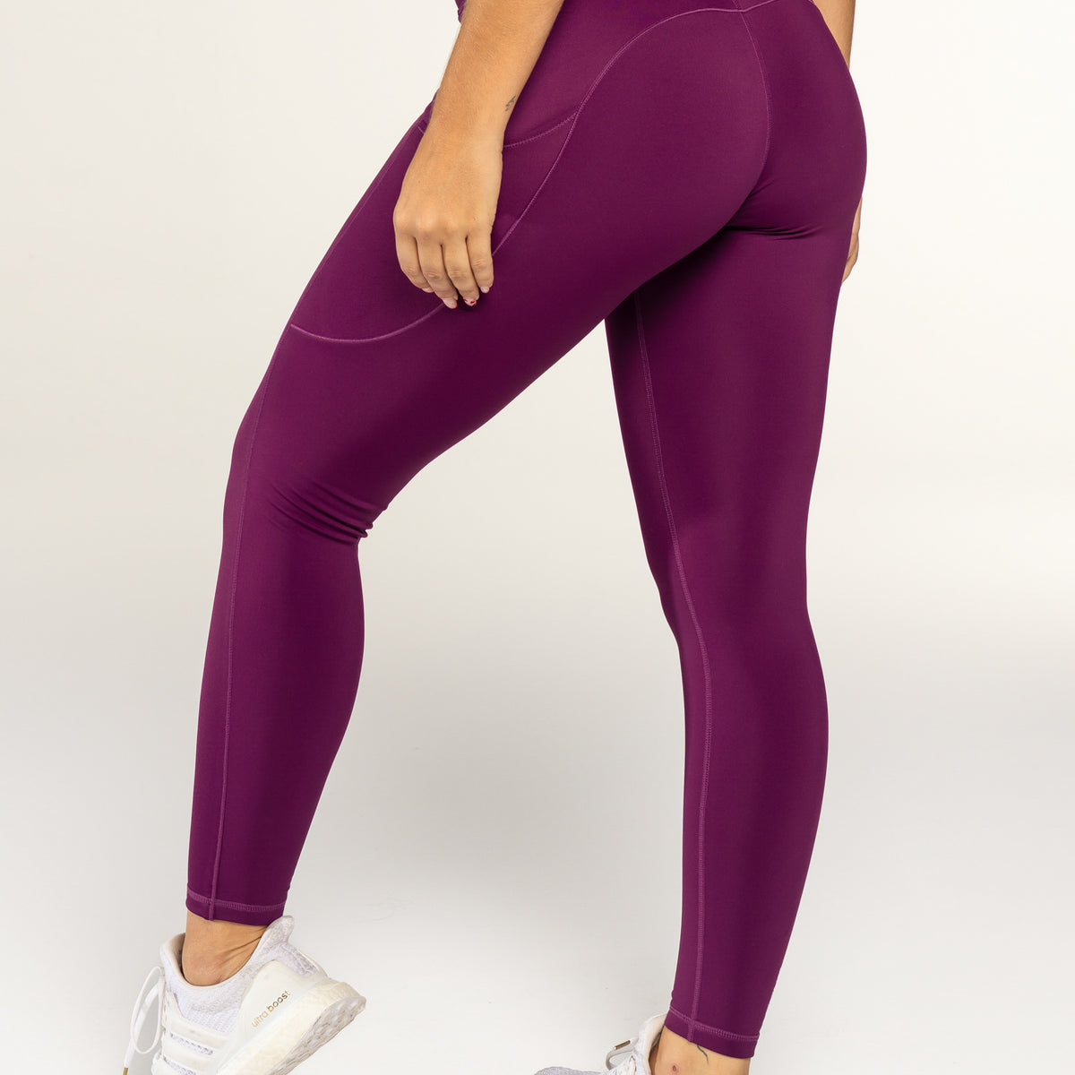 Womens/Ladies Extra Warm Thermal Leggings (0.63 Tog) (L Hip 48in (122cm))  (Purple)