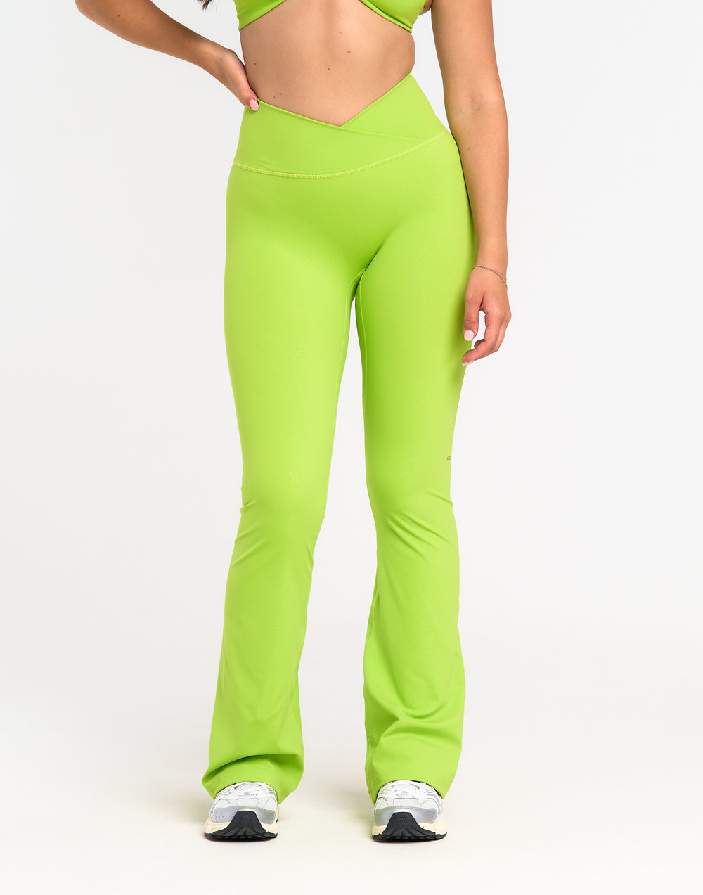 Storm Flare Leggings V2 - Green