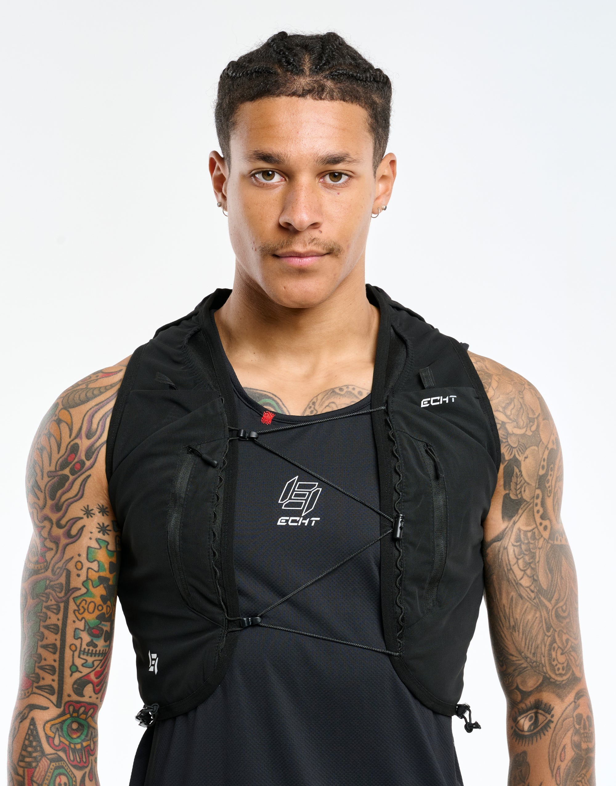 Performance Hydration Vest - Black (Unisex)