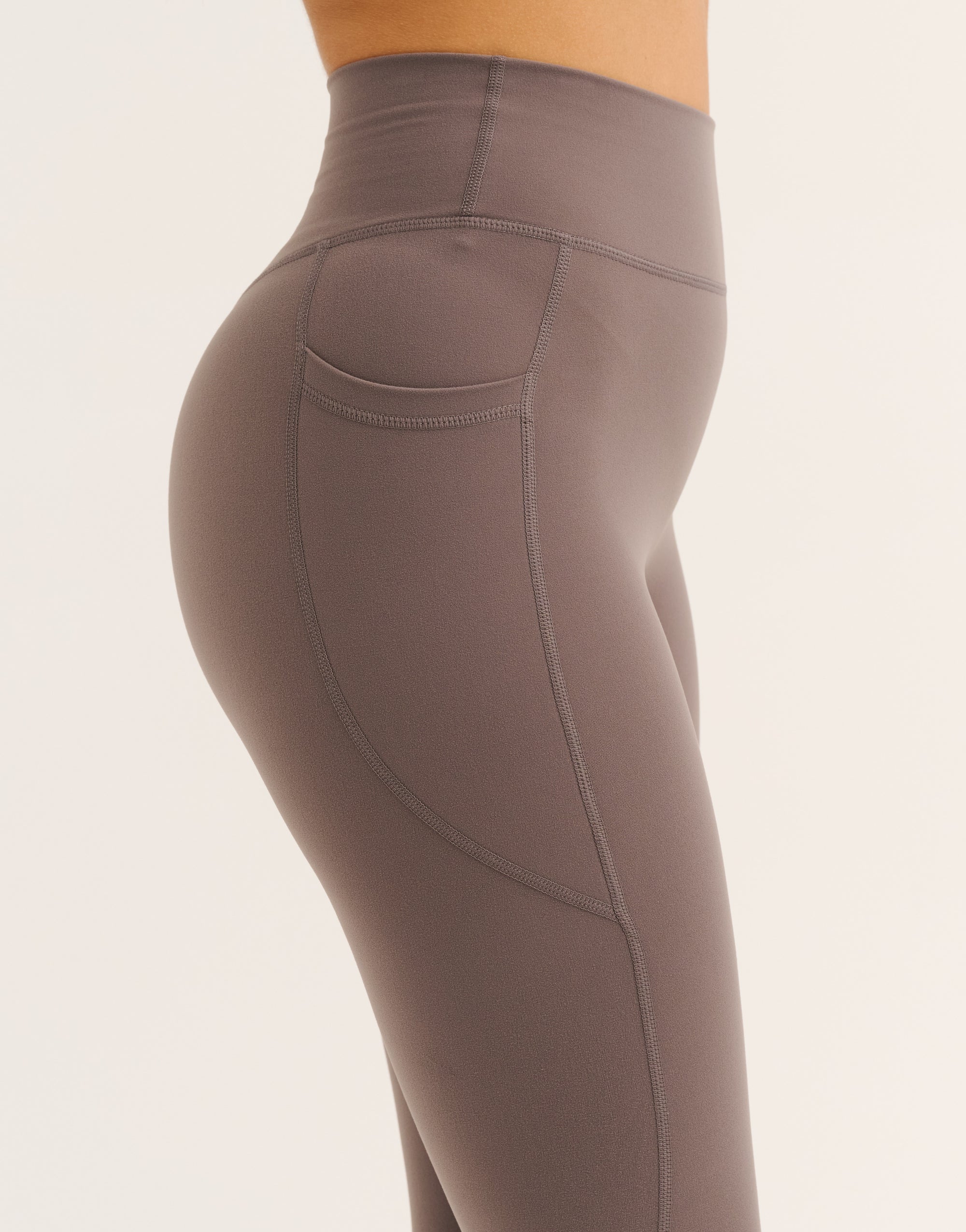 Ascend Pocket Leggings 23" - Slate Grey