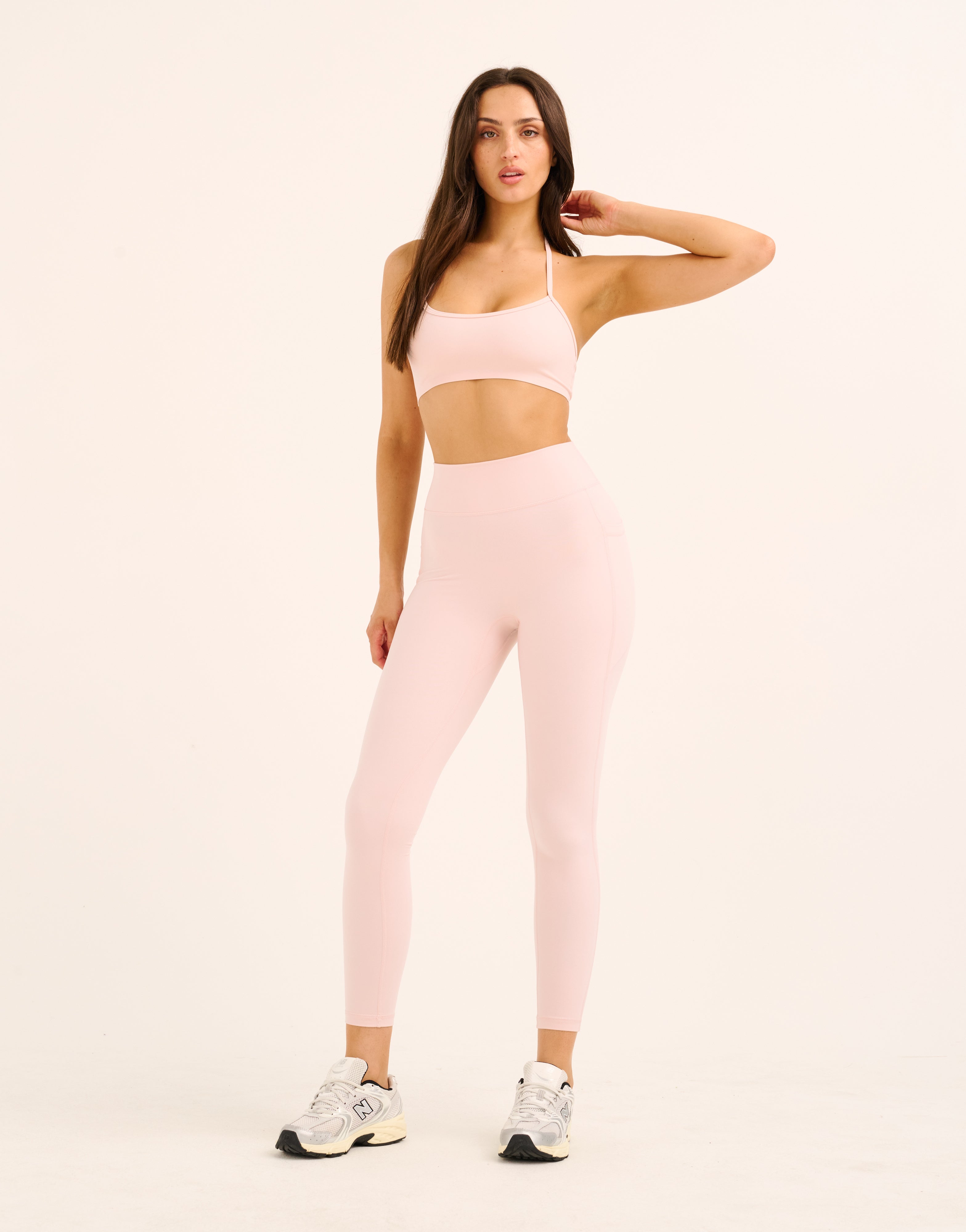 Ascend Pocket Leggings 25" - Mauve