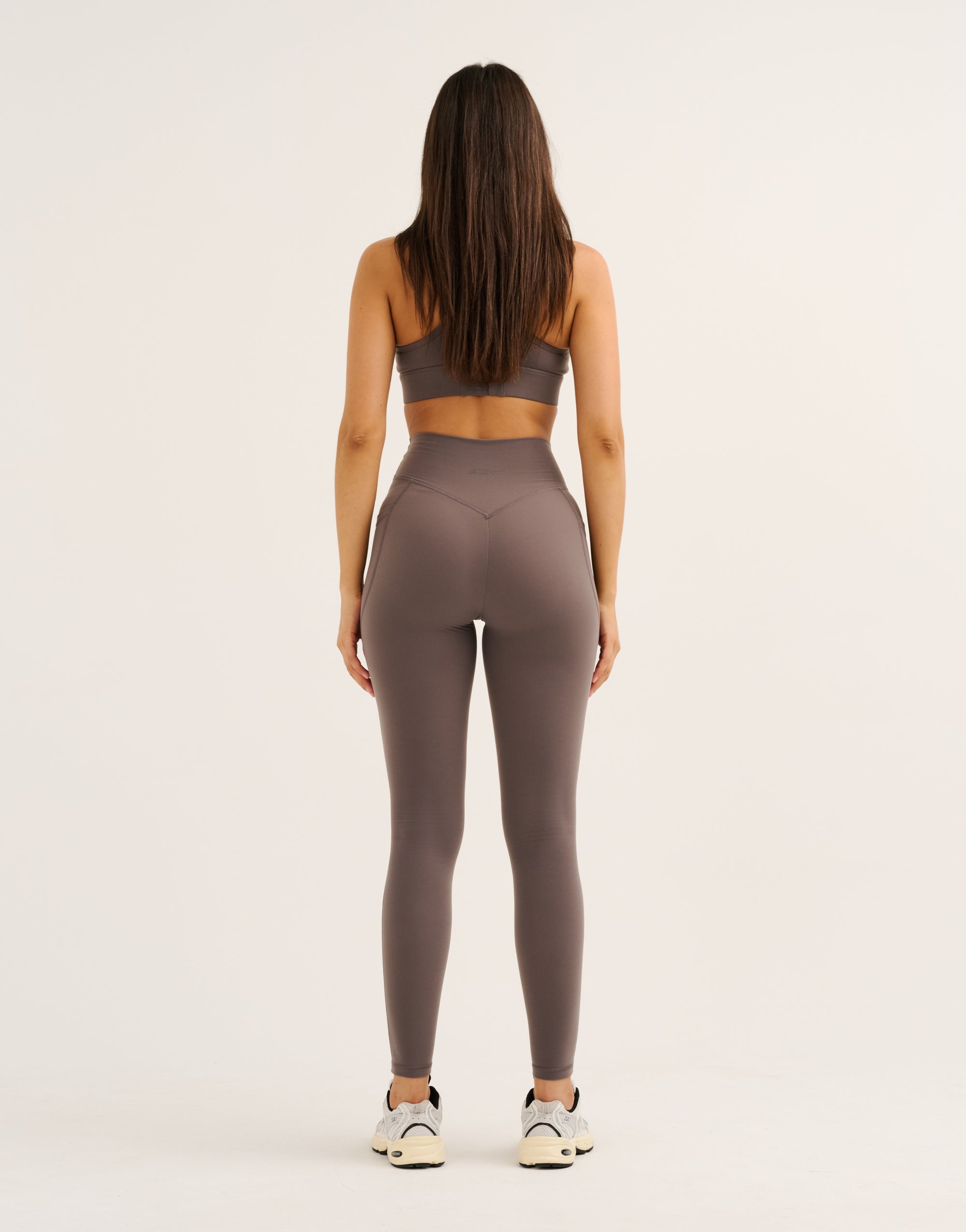 Ascend Pocket Leggings 28" - Slate Grey