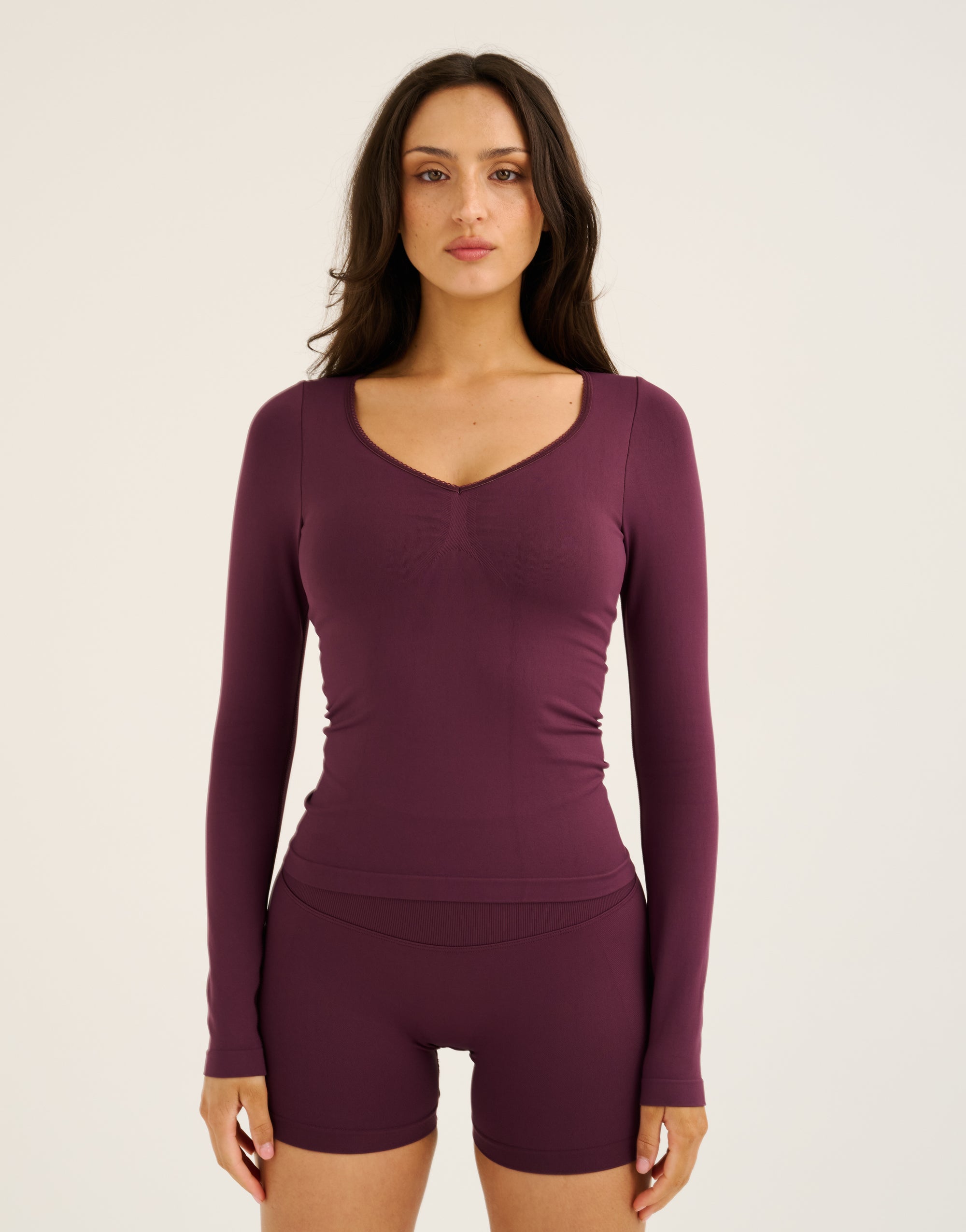 Pulse Long Sleeve - Blackberry