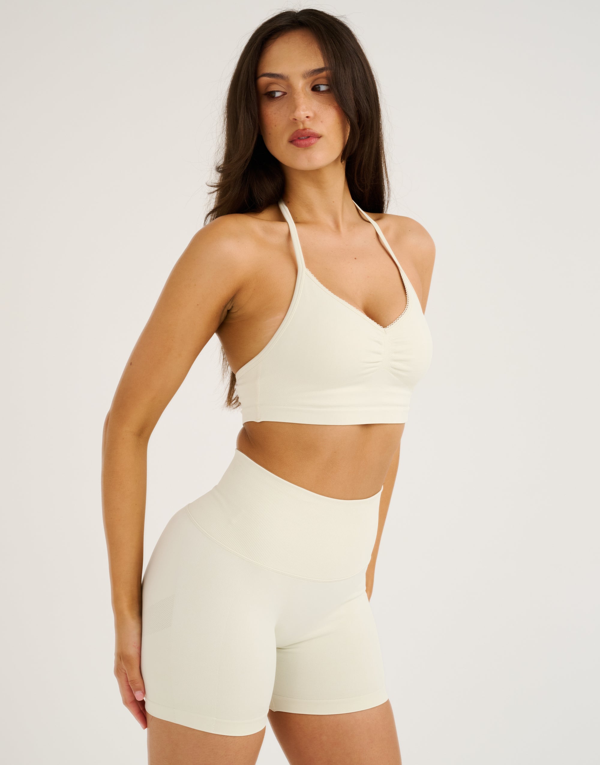 Pulse Halter Sports Bra - Onyx