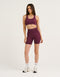 Arise Scrunch Shorts V2 - Blackberry