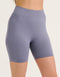 Arise Scrunch Mid-Waist Shorts - Washed Blue