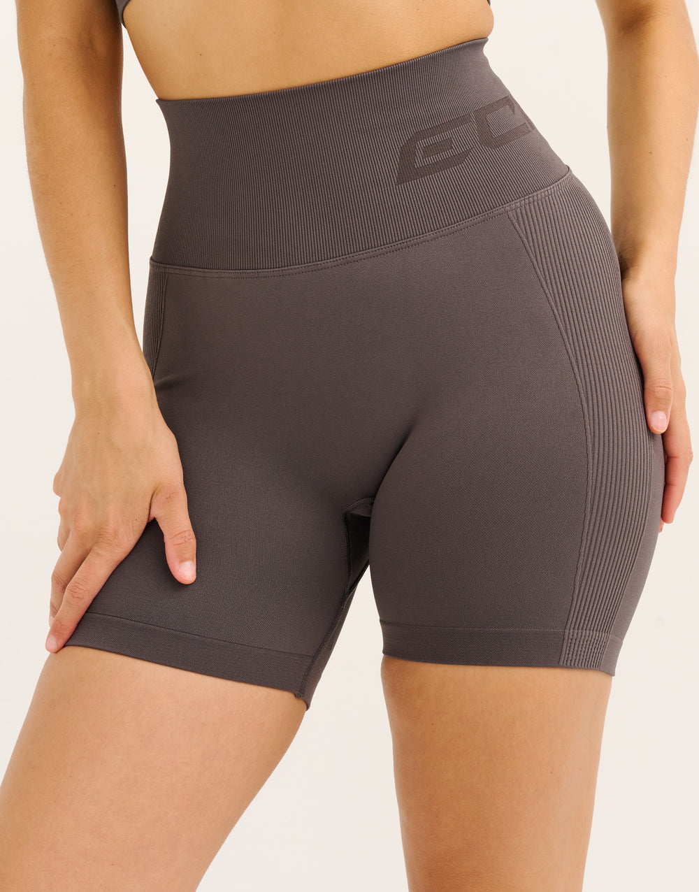 Arise Scrunch Shorts V2 - Slate Grey