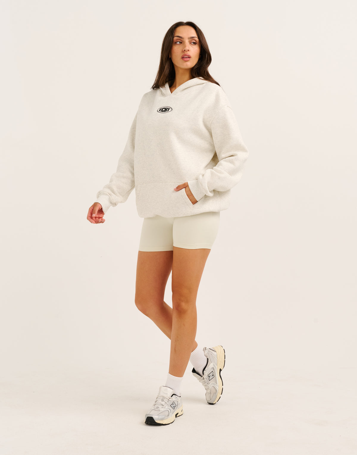 Classic Hoodie - Heather Grey