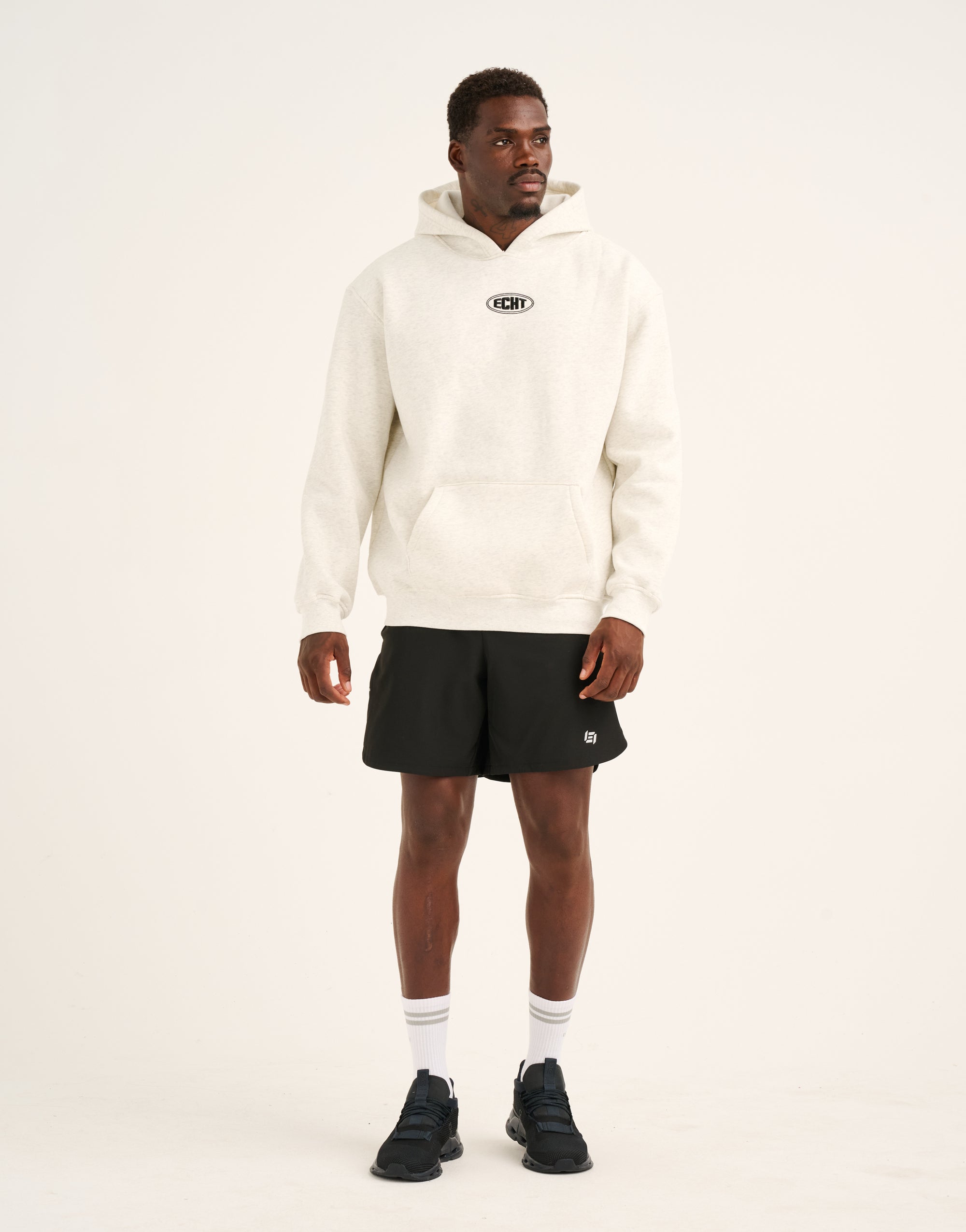Classic Hoodie - Heather Grey