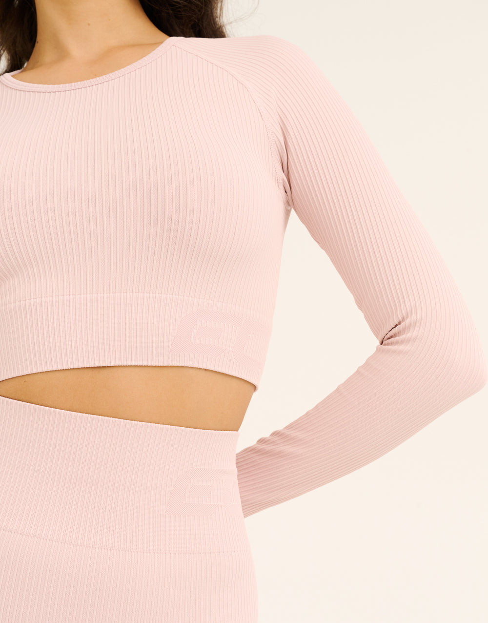 Arise Comfort Cropped Long Sleeve V2 - Mauve