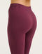 Arise Comfort Mid-Waist Flare Leggings - Blackberry