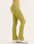 Arise Comfort Mid-Waist Flare Leggings - Olive