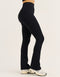 Arise Comfort Mid-Waist Flare Leggings - Stealth Black