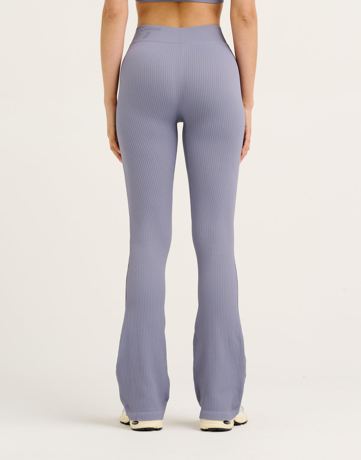 Arise Comfort Mid-Waist Flare Leggings - Washed Blue