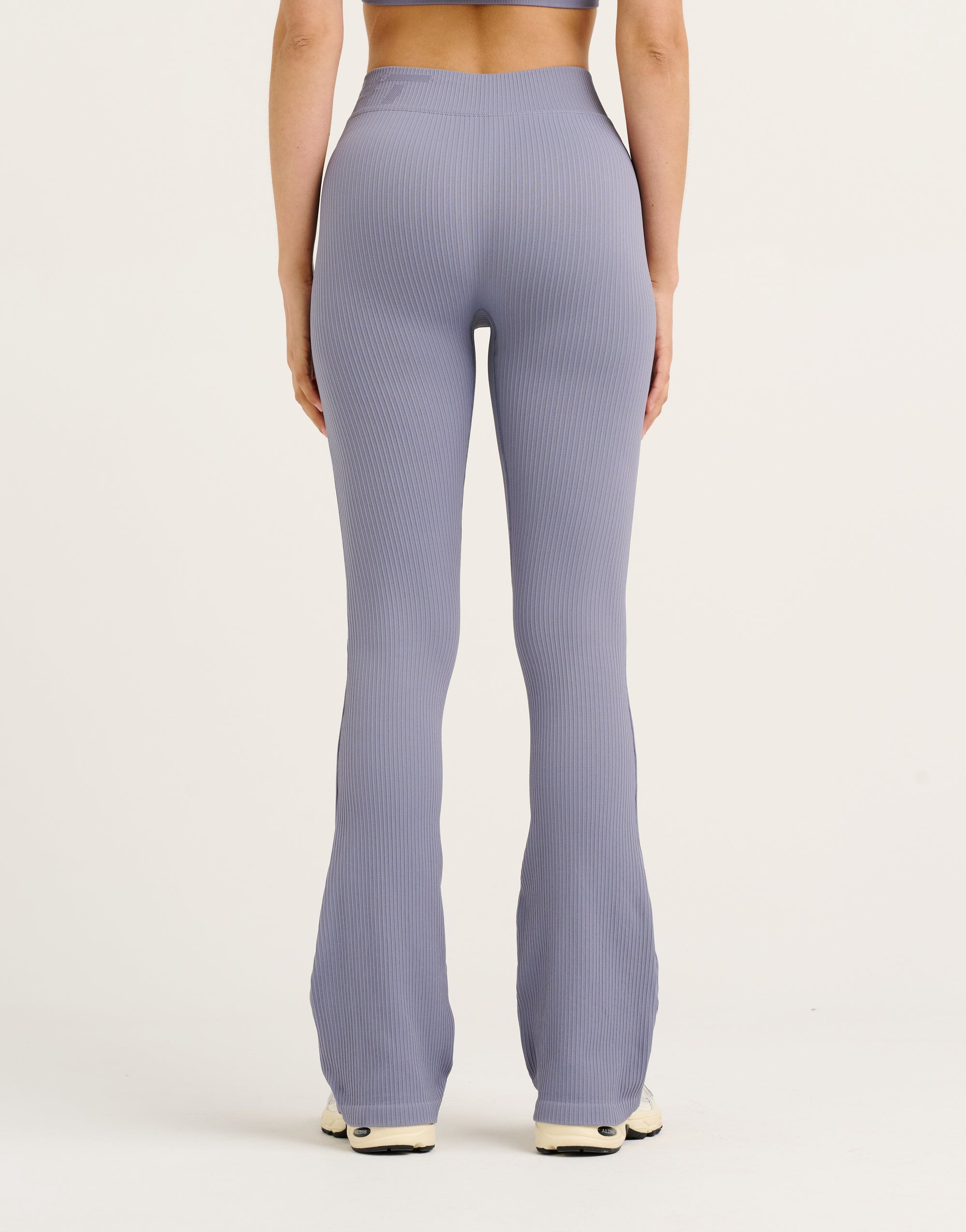 Arise Comfort Mid-Waist Flare Leggings - Washed Blue