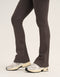 Arise Comfort Mid-Waist Flare Leggings - Slate Grey