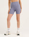 Arise Comfort Mid-Waist Shorts - Washed Blue