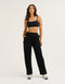 Elemental Straight Leg Sweatpants - Black