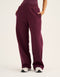 Elemental Wide Leg Sweatpants - Blackberry