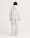 College Combed Fleece Hoodie - Grey Marle